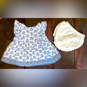 JANIE AND JACK baby girl set Dresses Floral, Size 3 to 6 months